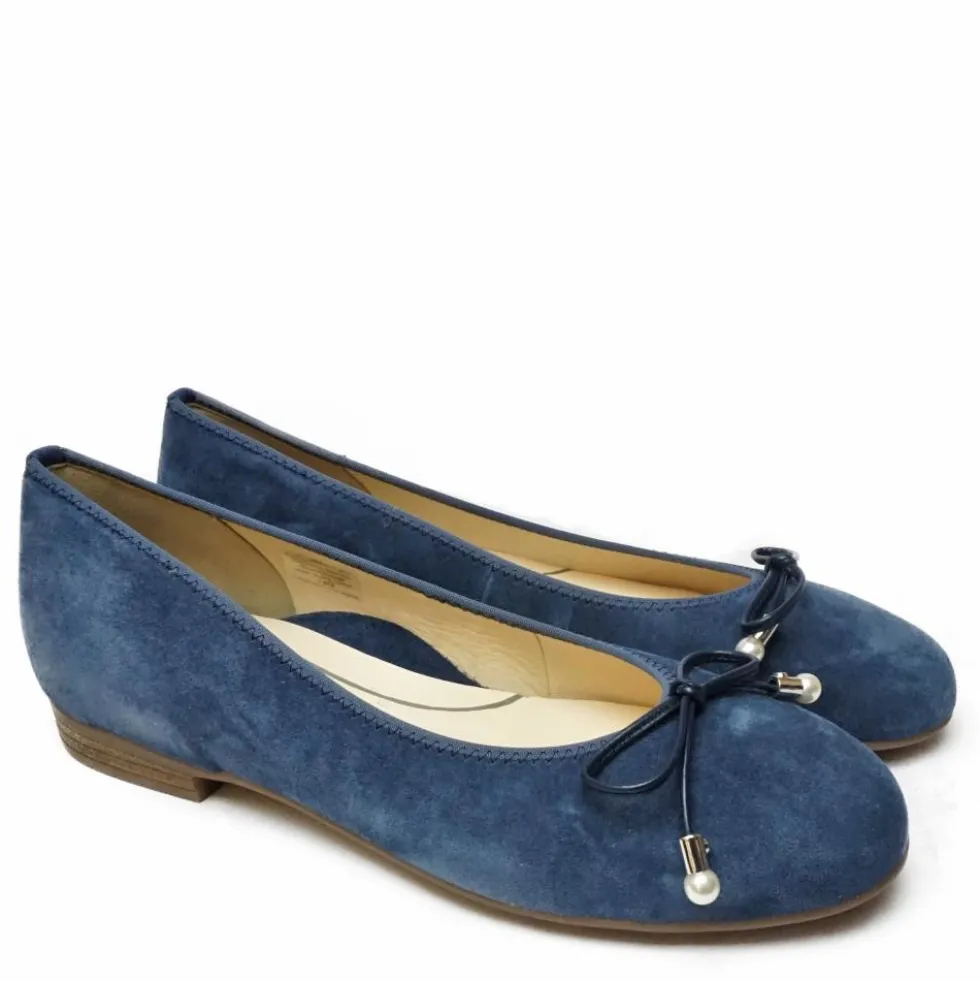 ARA MOCASSINO IN CAMOSCIO ULTRALEGGERO BLU