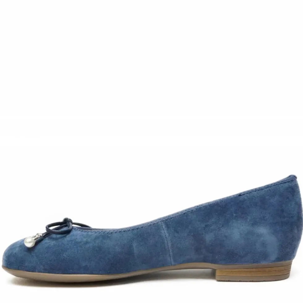 ARA MOCASSINO IN CAMOSCIO ULTRALEGGERO BLU