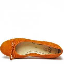 ARA MOCASSINO IN CAMOSCIO ULTRALEGGERO ARANCIONE