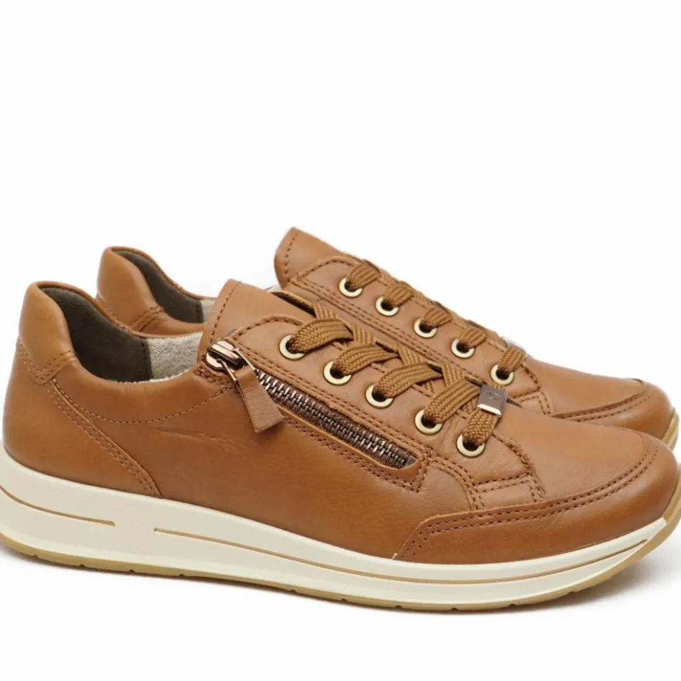 ARA OSAKA 2.0 SCARPA IN PELLE DI CERVO LISCIA E PLANTARE HIGH SOFT ESTRAIBILE