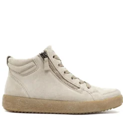 ARA OSLO SNEAKERS DONNA ALTE CON LACCI E CERNIERA E PLANTARE HISH SOFT ESTRAIBILE