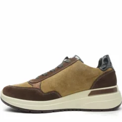 ARA SHOES SCARPETTA CON ZEPPA ALTA MORBIDO CAMOSCIO