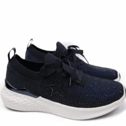 ARA SHOES TENNIS A BRILLANTINI LACCETTO FONDO ULTRA MORBIDO E ULTRA LEGGERO