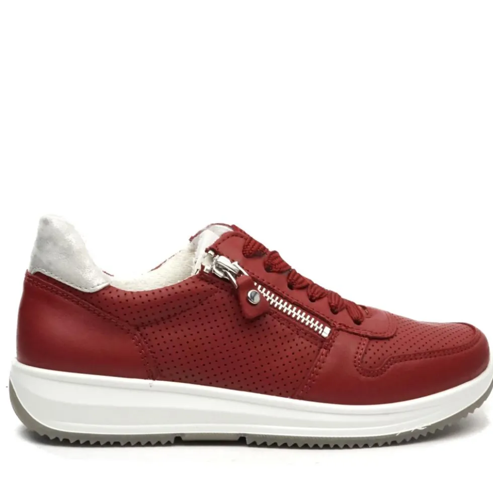 ARA SHOES TENNIS TRAFORATA IN MORBIDA NAPPA ULTRAMORBIDA