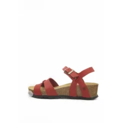 BIOLINE SANDALO IN VERA PELLE MADE IN ITALY ZEPPETTA COMODA