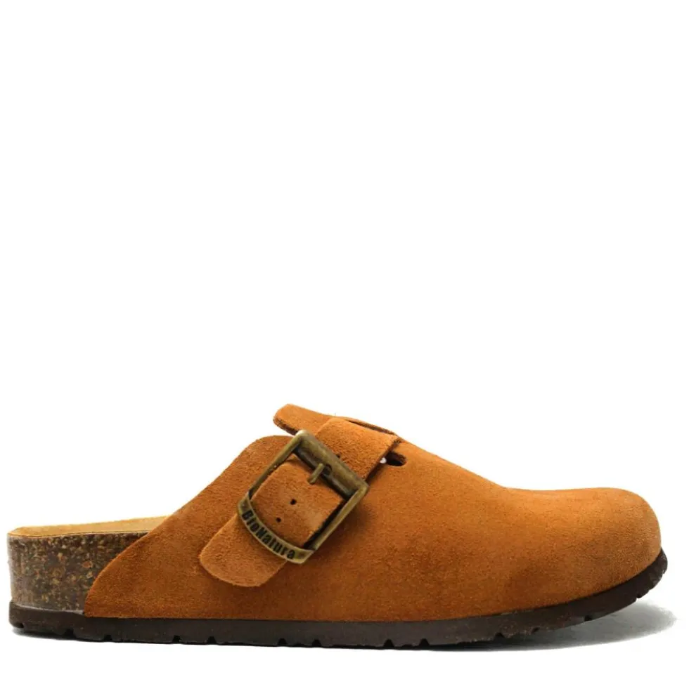 BIONATURA VEGAS SABOT BRANDY IN CAMOSCIO NATURALE