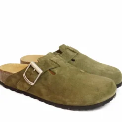 BIONATURA VEGAS SABOT IN CAMOSCIO NATURALE FONDO VIBRAM