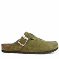 BIONATURA VEGAS SABOT IN CAMOSCIO NATURALE FONDO VIBRAM