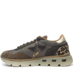 CETTI SHOES SCARPETTA TENNIS DECORAZIONE ANIMALIER STELLA