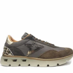 CETTI SHOES SCARPETTA TENNIS DECORAZIONE ANIMALIER STELLA
