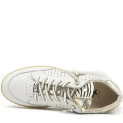 CETTI SNEAKERS DONNA MORBIDA PELLE TRAFORATA STELLA ANIMALIER