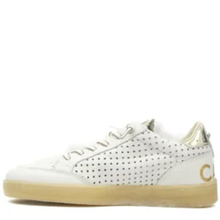 CETTI SNEAKERS DONNA MORBIDA PELLE TRAFORATA STELLA ANIMALIER