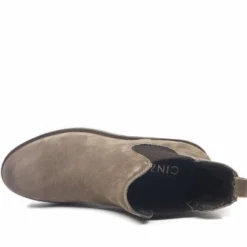 CINZIA SOFT TRONCHETTO SLIP-ON MORDIDO CAMOSCIO CON PLANTARE ESTRAIBILE