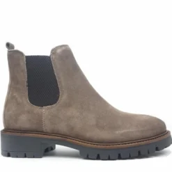 CINZIA SOFT TRONCHETTO SLIP-ON MORDIDO CAMOSCIO CON PLANTARE ESTRAIBILE