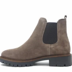 CINZIA SOFT TRONCHETTO SLIP-ON MORDIDO CAMOSCIO CON PLANTARE ESTRAIBILE