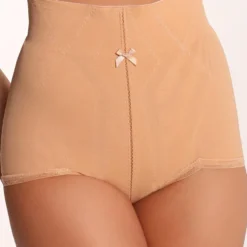 CLARA SERIE JOLLY 5002 MUTANDA SOPRAVITA SGAMBATURA TRIANGOLO NERO - NUDE