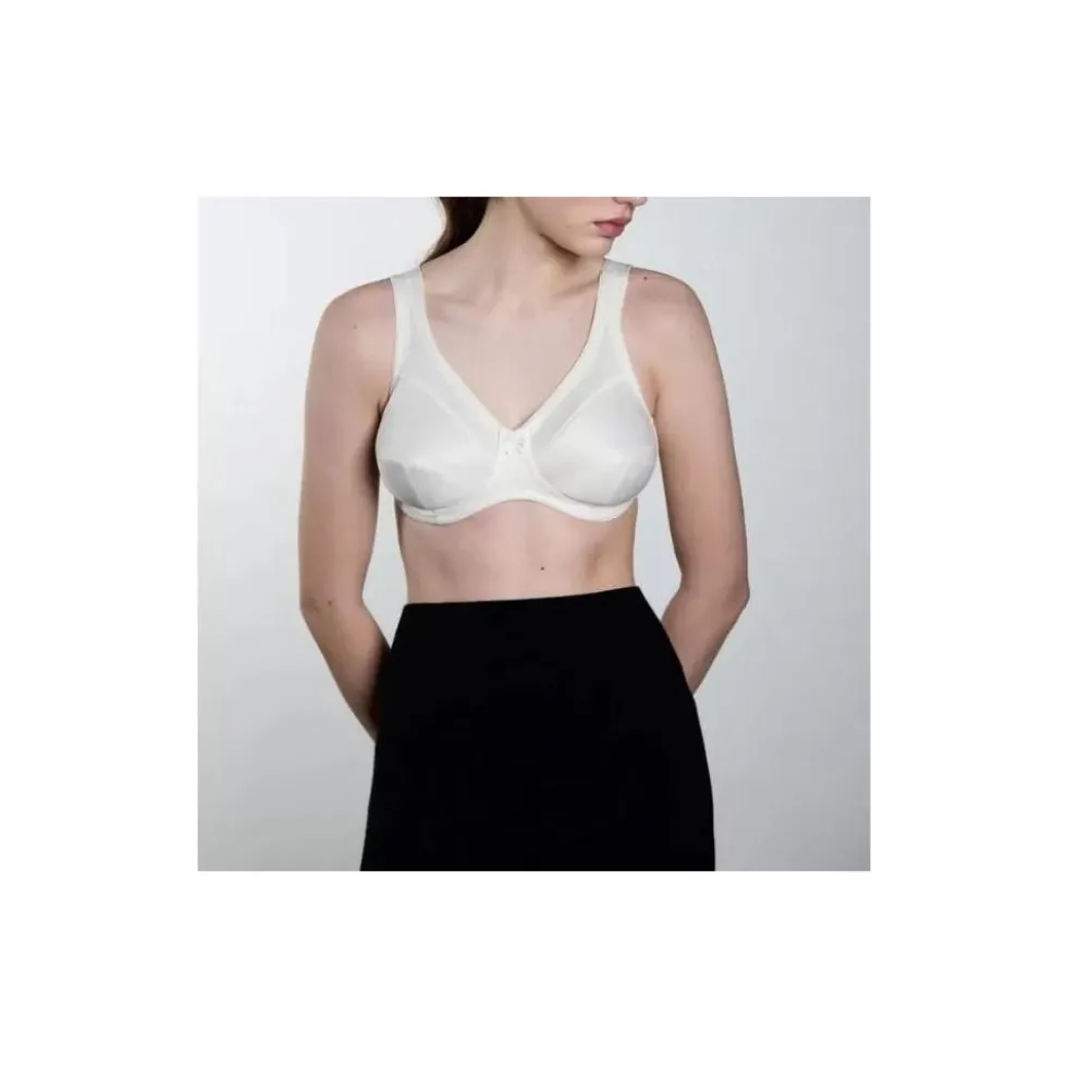 CLARA SERIE M MARICA REGGISENO TAGLIE FORTI LISCIO NERO - NUDE - PANNA