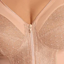 CLARA SERIE M MIRIAM BODY CONTENITIVO MODELLANTE CON CERNIERA NERO - NUDE - PANNA