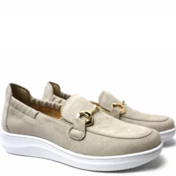 COMFORT MOCASSINO IN MORBIDA PELLE ELASTICIZZATA PLANTARE ESTRAIBILE