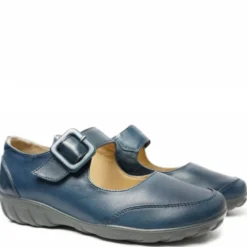 COMFORT SCARPETTA ESTIVA IN PELLE CON STRAPPO PLANTARE ESTRAIBILE