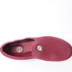 EKOFIT SCARPETTA MOCASSINO ELASTICIZZATO PER ALLUCE VALGO ROSSO VINO