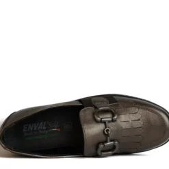 ENVAL SOFT MOCASSINO DONNA IN MORBIDA NAPPABRONZO