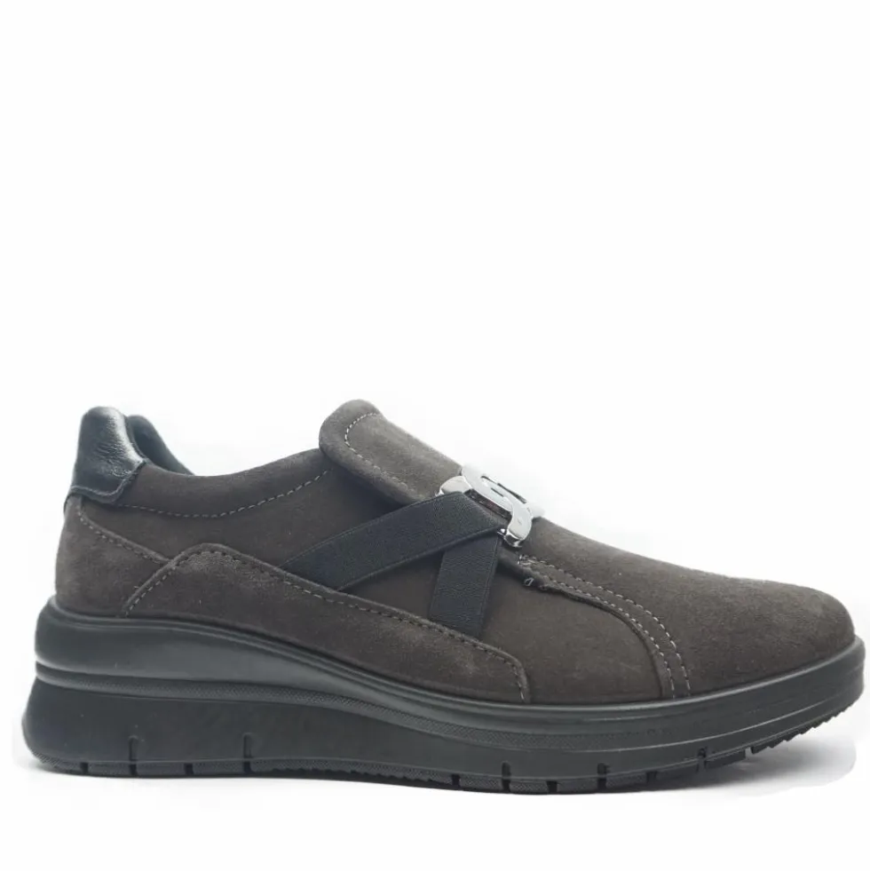 ENVAL SOFT MOCASSINO IN MORBIDO CAMOSCIO EASY ON CALZATA FACILE