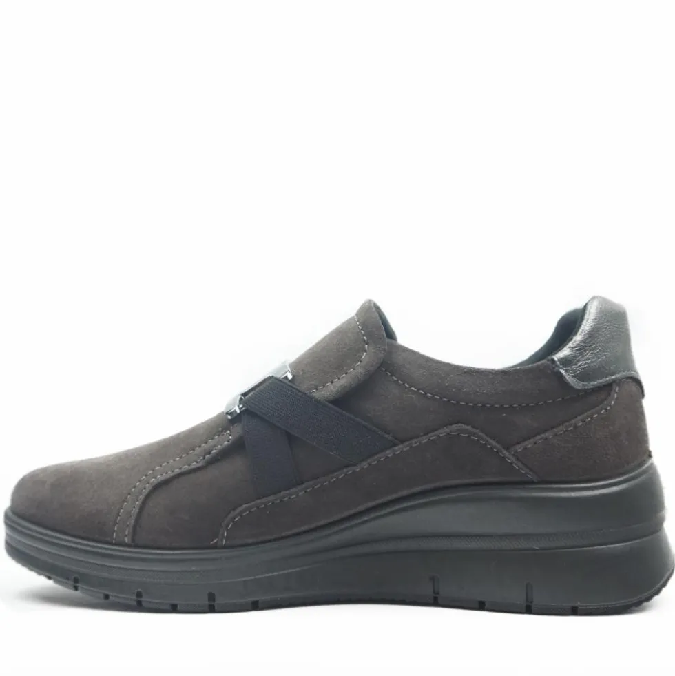 ENVAL SOFT MOCASSINO IN MORBIDO CAMOSCIO EASY ON CALZATA FACILE