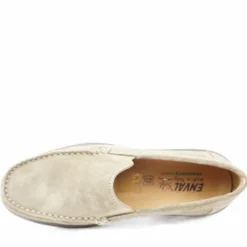 ENVAL SOFT MOCASSINO ULTRA FLEX IN VERO CAMOSCIO ULTRAMORBIDO