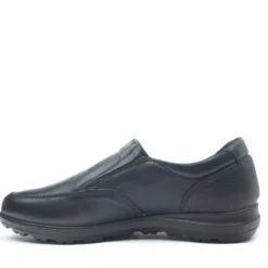ENVAL SOFT MOCASSINO UOMO IN VERA PELLE MARTELLATA MORBIDISSIMA NERO