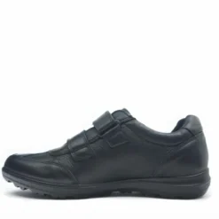 ENVAL SOFT SCARPA DA UOMO SPORTIVA IN MORBIDA NAPPA NERA