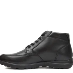 ENVAL SOFT SCARPONCINO UOMO VERA PELLE PLANTARE ESTRAIBILE NERO