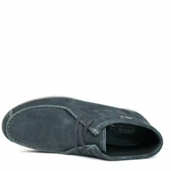 ENVAL SOFT SCARPONCINO UOMO VERA PELLE MORBIDISSIMA LACCI PLANTARE ESTRAIBILE BLU NOTTE