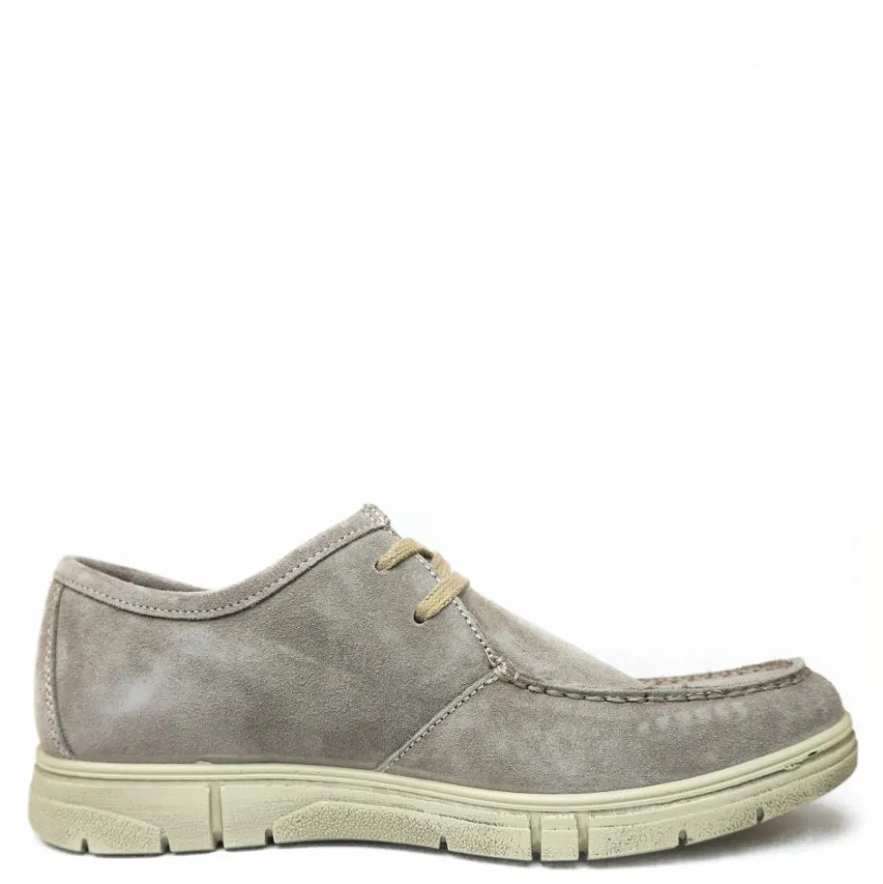 ENVAL SOFT SNEAKER UOMO PELLE SCAMOSCIATA PLANTARE ESTRAIBILE PELTRO