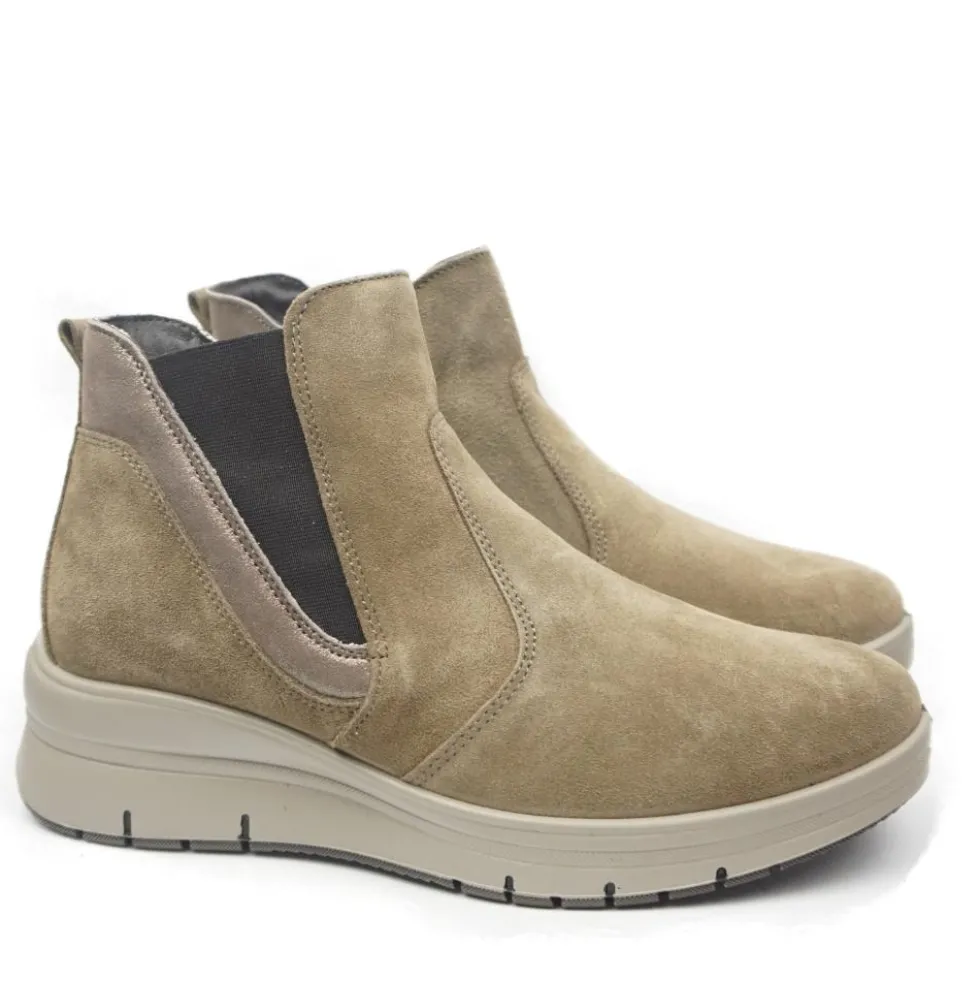 ENVAL SOFT TRONCHETTO STIVALETTO CON CERNIERA E FONDO SPORTIVO