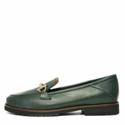 ETIENNE MOCASSINO DONNA IN PELLE CON CATENELLA