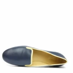 ETIENNE MOCASSINO DONNA VERO CUOIO PELLE BLU