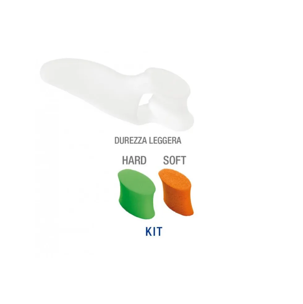 EUMEDICA CUSTOM BUNION TOE SPREADER PROTEZIONE IN GEL PER ALLINEAMENTO ALLUCE