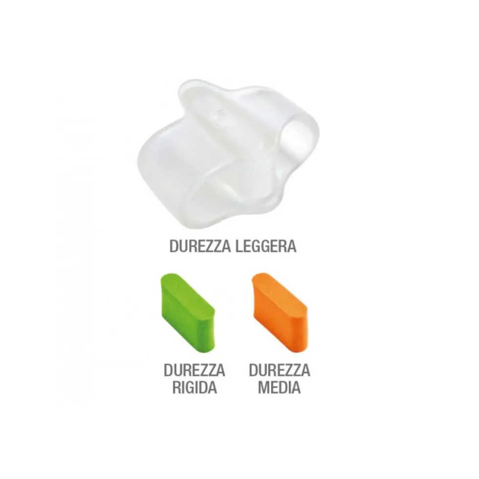 EUMEDICA CUSTOM DOUBLE LOOPED BIG TOE CORRECTOR ANELLI IN GEL DITA SOVRAPPOSTE