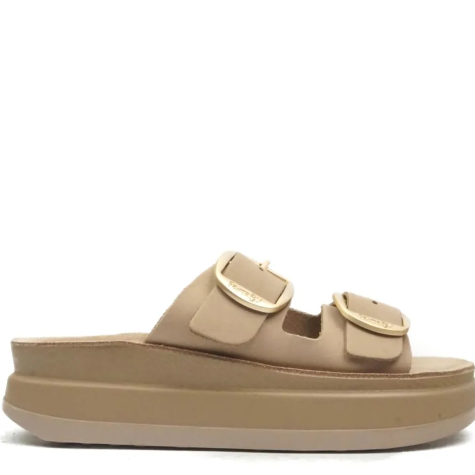 FANTASY SANDALS ZEFI CIABATTE DOPPIA FIBBIA FLEXSOLE TECHNOLOGY