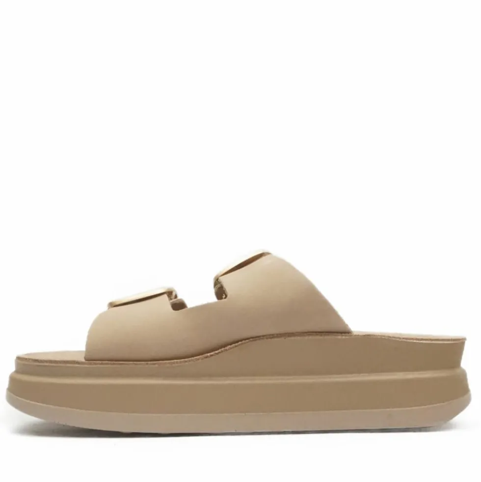 FANTASY SANDALS ZEFI CIABATTE DOPPIA FIBBIA FLEXSOLE TECHNOLOGY