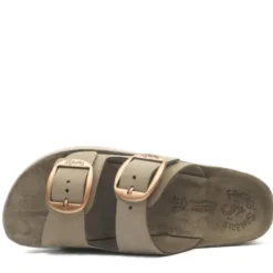 FANTASY SANDALS ZEFI CIABATTE DOPPIA FIBBIA FLEXSOLE TECHNOLOGY