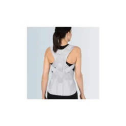 FGP BACKSILVER EVO CORSETTO SEMIRIGIDO CON FILO D'ARGENTO SPALLACCI E ASTA DI SOSTEGNO