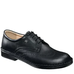 FINN COMFORT BUDAPEST SCARPA ELEGANTE CON LACCI NERO