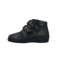 FINN COMFORT 96107 SPONARIND STIVALETTO DONNA IN PELLE DOPPIO STRAPPO NERO