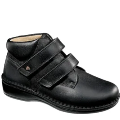 FINN COMFORT 96107 SPONARIND STIVALETTO DONNA IN PELLE DOPPIO STRAPPO NERO