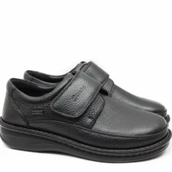 G-COMFORT SCARPA UOMO A CALZATA MAXI IN PELLAME EXTRAMORBIDO CON STRAPPO