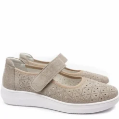 G-COMFORT SCARPETTA BALLERINA CON STRAPPO CALZATA MAXI