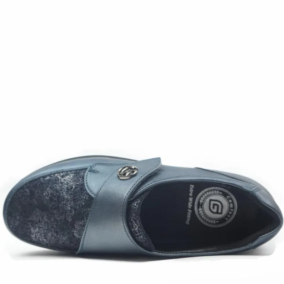 G-COMFORT SCARPETTA MONOSTRAPPO PUNTALE ELASTICIZZATO