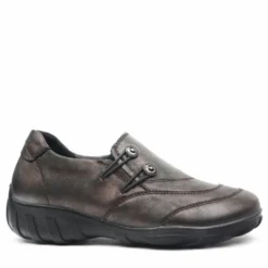 G-COMFORT SCARPETTA SLIP ON DOPPIA FIBBIETTA IN ELASTICO CALZATA EXTRA